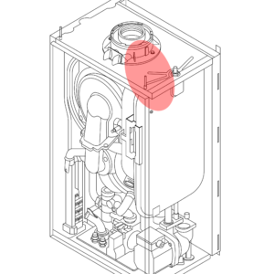 7661741 - BAXI - 600 Range - 624 - Rear Insulation Assy